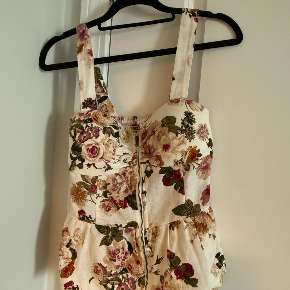 Mind Code Floral Tank Top